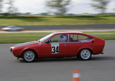 Alfa Romeo køreren Henrik Carlsen sluttede på 10. pladsen.